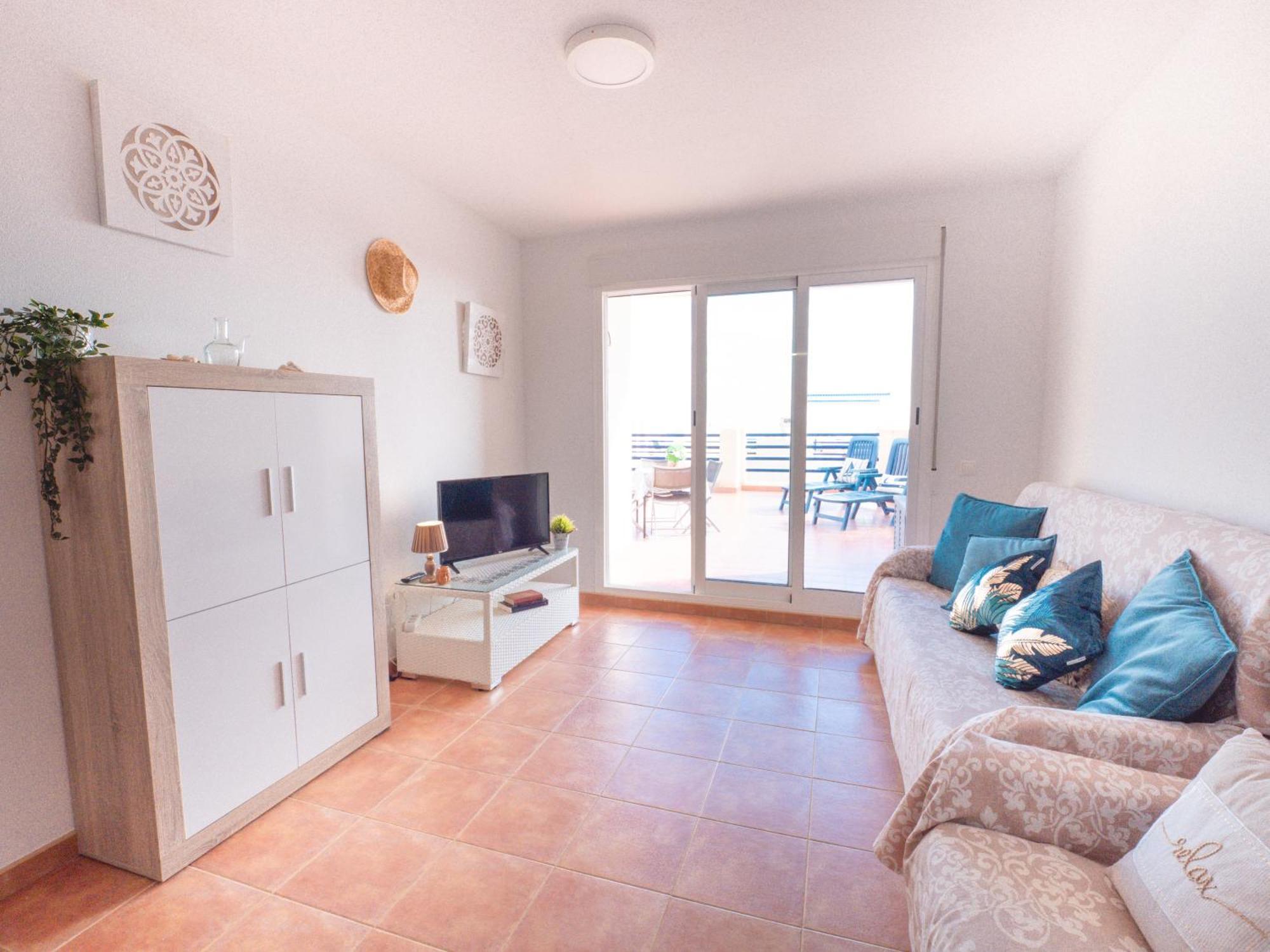 Apartamento En Marina Beach Con Vistas Al Mar El Pozo del Esparto Dış mekan fotoğraf