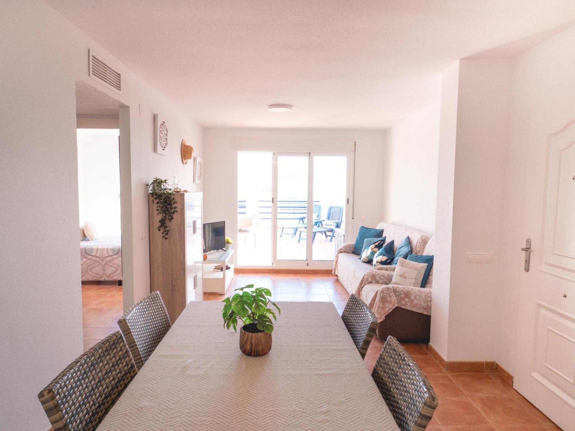 Apartamento En Marina Beach Con Vistas Al Mar El Pozo del Esparto Dış mekan fotoğraf