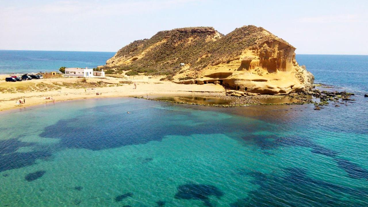 Apartamento En Marina Beach Con Vistas Al Mar El Pozo del Esparto Dış mekan fotoğraf